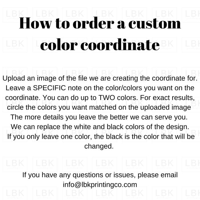 Custom Color Match Vertical Stripes Coordinate