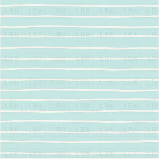 Forest And Frost Stripes Light Blue