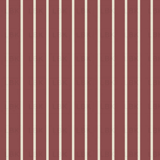 Holiday Stripes In Berry