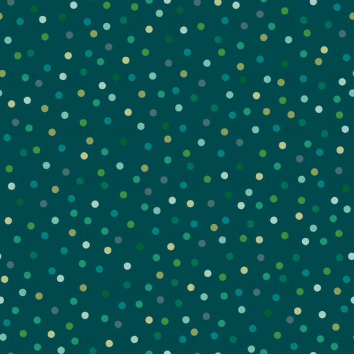 Lucky Day Mini Dots On Green
