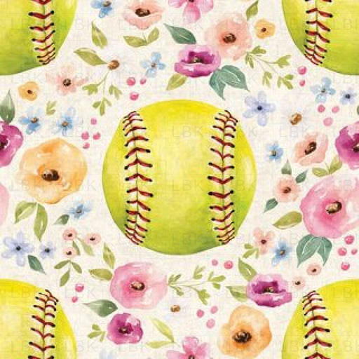 Melody_Softball_Floral_Cream_Textured