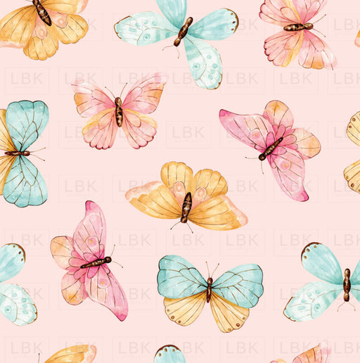 Penelope Butterflies Pink