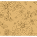 Sketched Florals In Daffodil