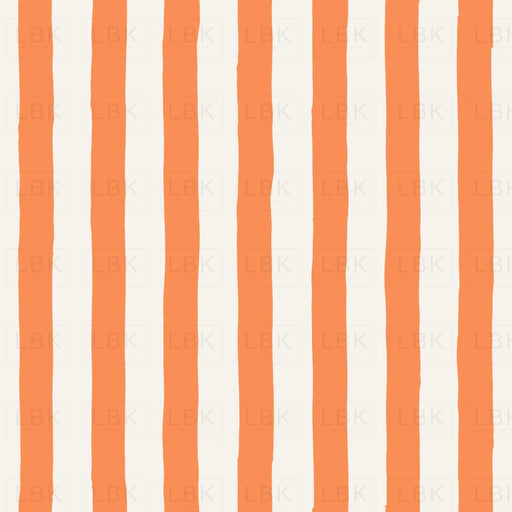Striped Streamers In Tangerine