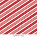 Sugar Plum Candy Cane Stripe Red