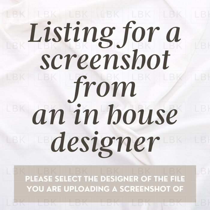 Screenshot Of In House Design/File