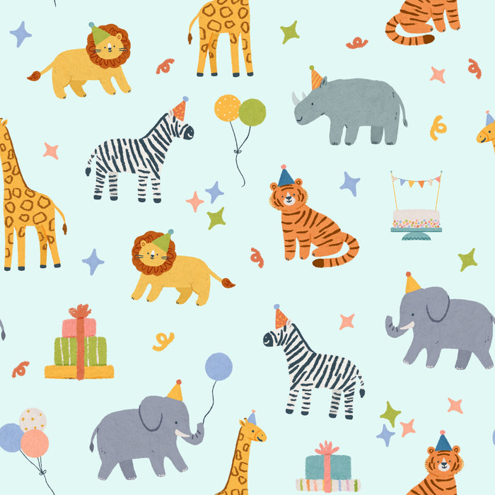 Party Animal on blue