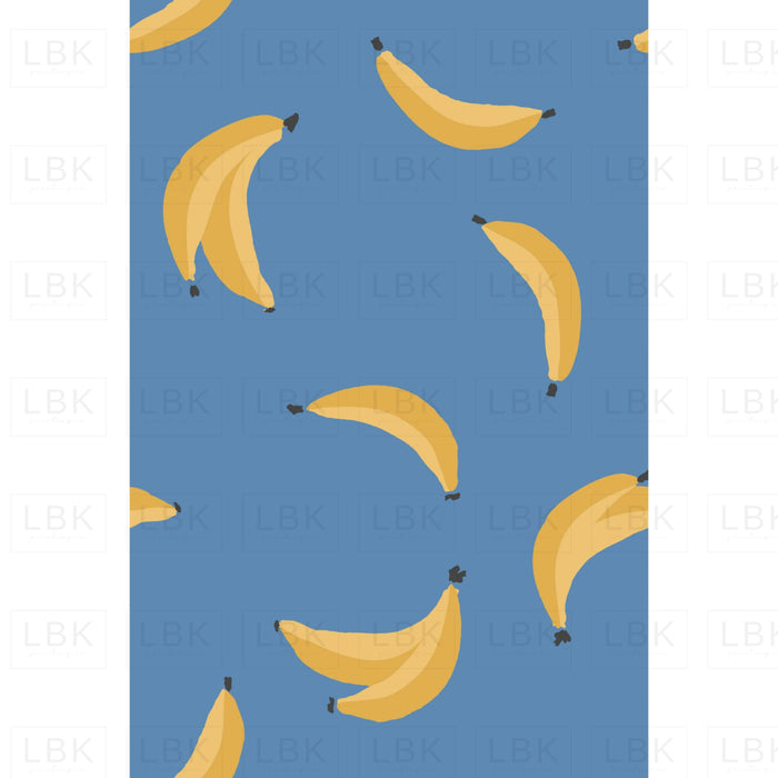 2022 Summer Play_Banana Toss On Blue