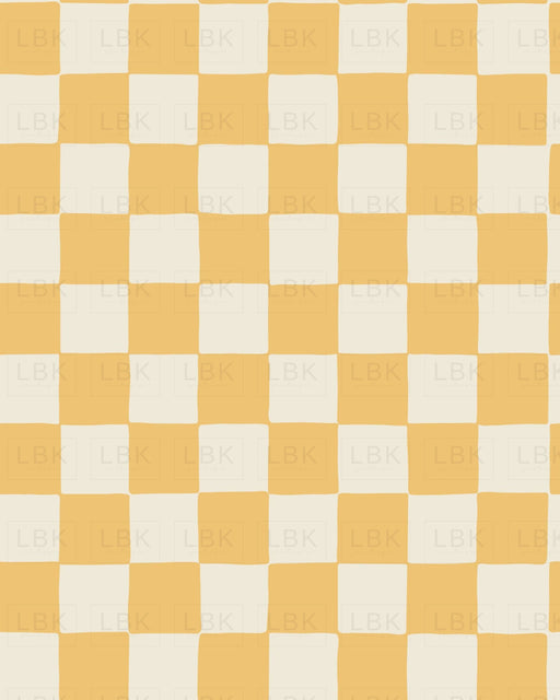 2022 Summer Play_Retro Checkerboard In Lemon Yellow
