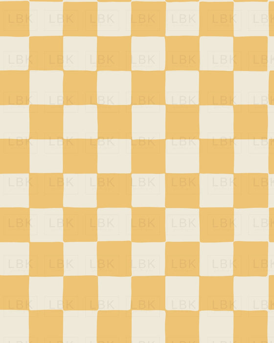 2022 Summer Play_Retro Checkerboard In Lemon Yellow