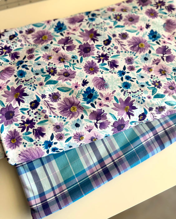 Purple Winter Floral DBP Bundle