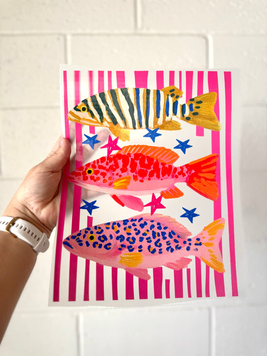 Preppy Fish- DTF Deal