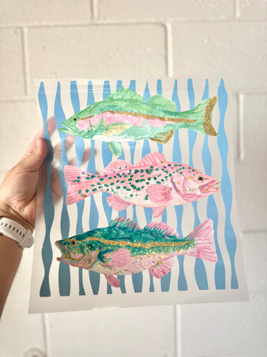 Glitter Fish- DTF Deal