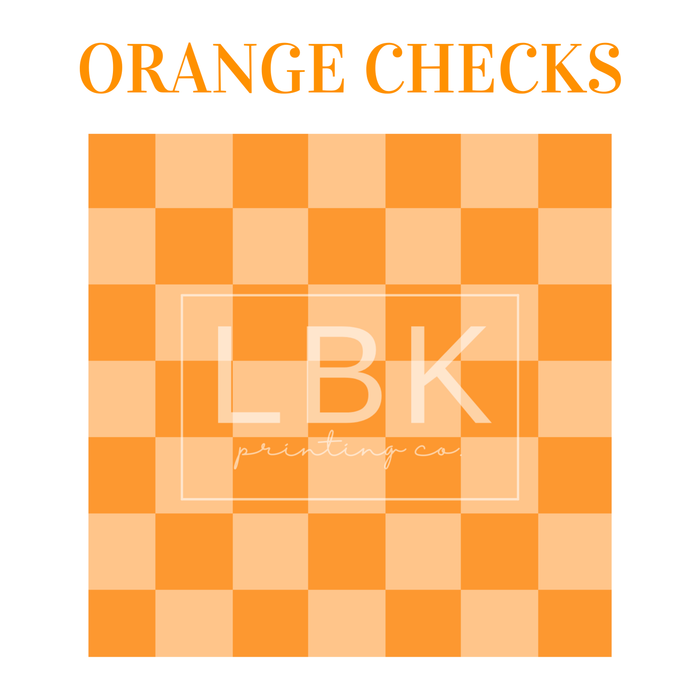 Orange Checks