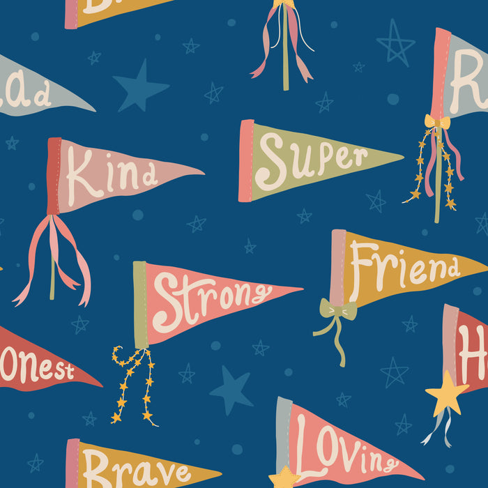 Affirmation Flag Navy