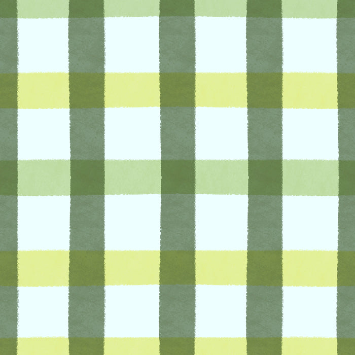 Blue sky and veggies plaid