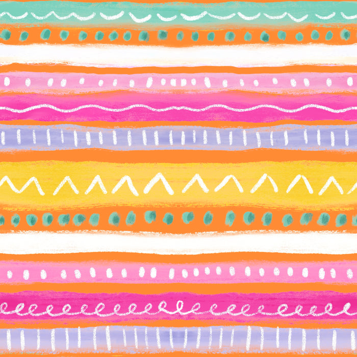 Boheme Beam stripe sunset orange