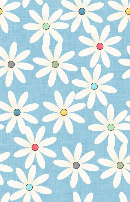 Book Worm Daisy Blue