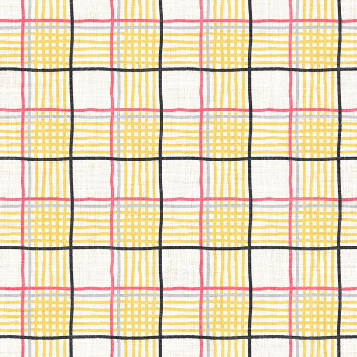 Book Worm Pencil Plaid