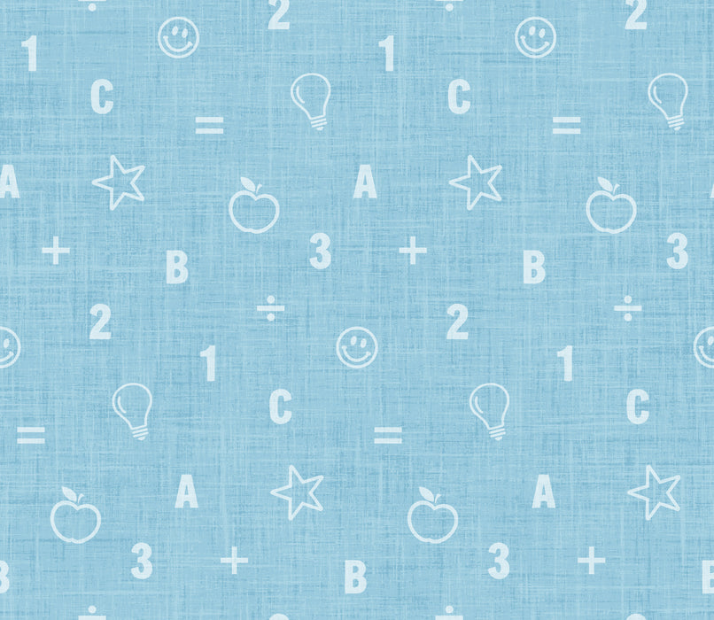Book Worm Symbols Blue