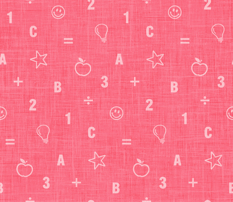 Book Worm Symbols Pink