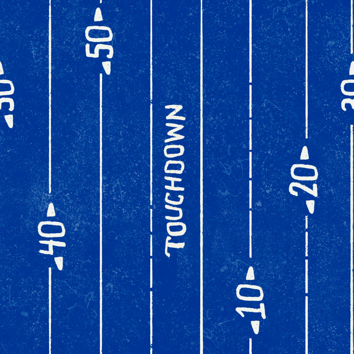Buffalo blue touchdown stripe