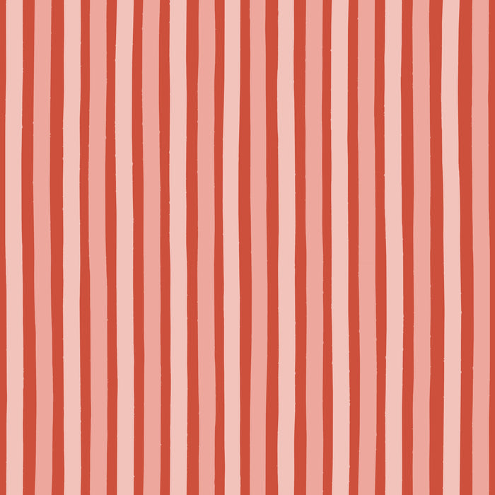 Candy Stripes-Cranberry