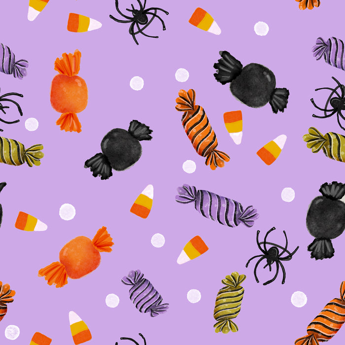 Candy toss -spooky plum