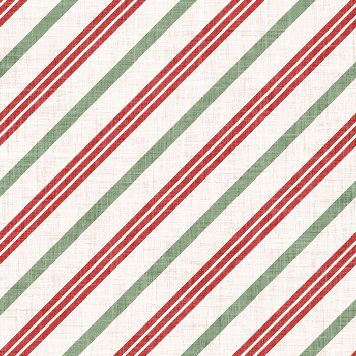 Christmas Cookie Candy Cane Stripe Multi