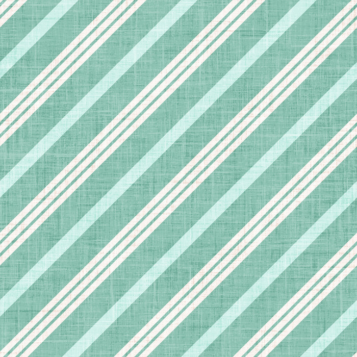 Christmas Cookie Candy Cane Teal