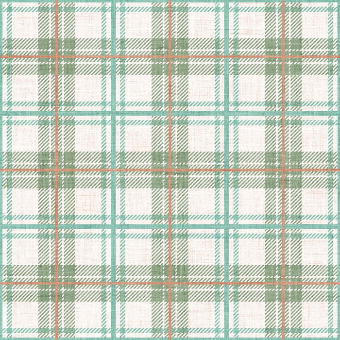 Christmas Cookie Plaid Green