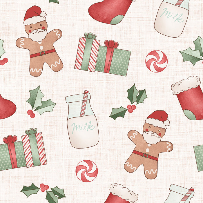 Christmas Cookie Santa Cream