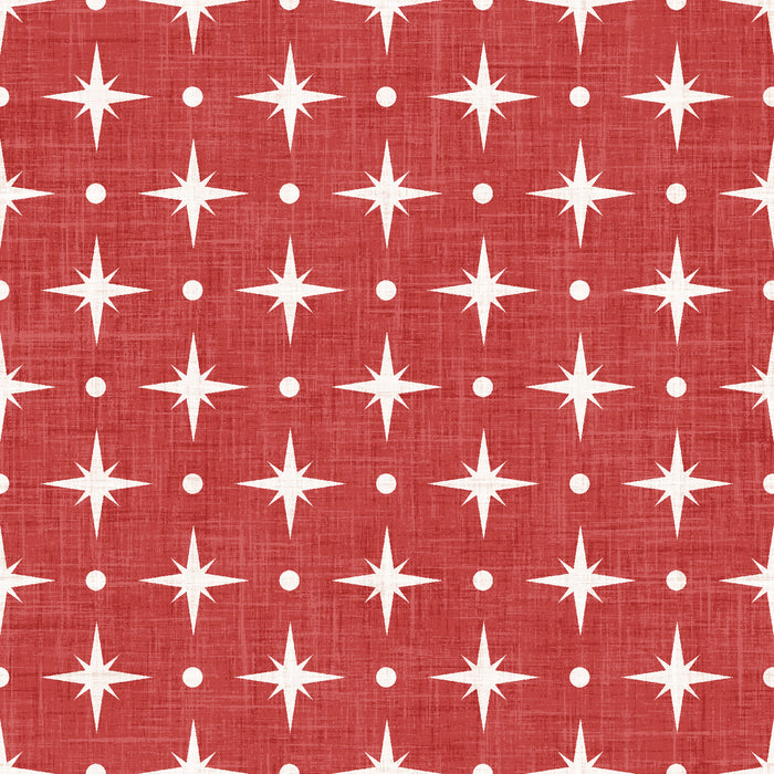 Christmas Cookie Starburst Red