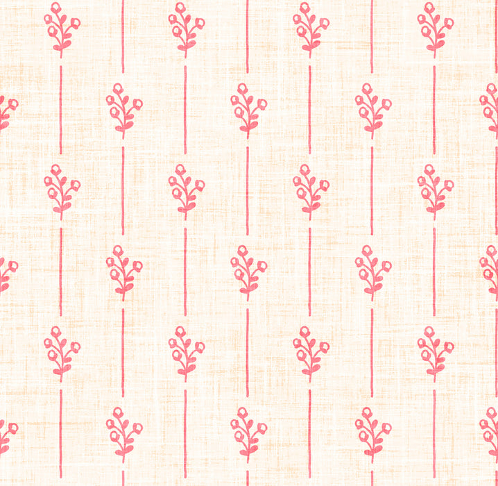 Cowboy Valentine Bud Stripe Cream