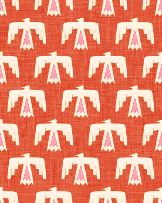 Cowboy Valentine Thunderbird Bright Red