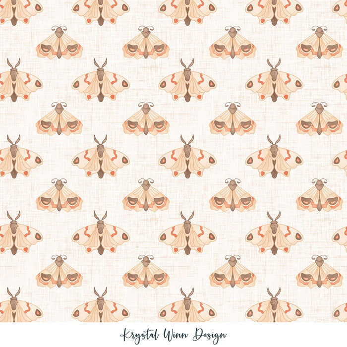 Apothecary Moths White