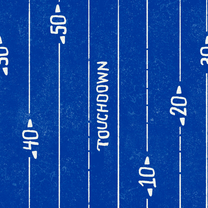Dallas blue touchdown stripe
