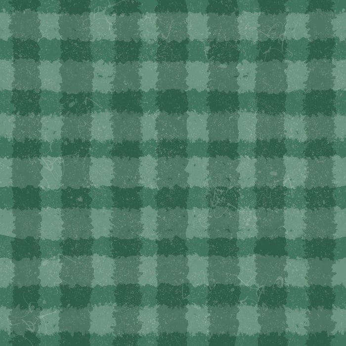 Dark green plaid