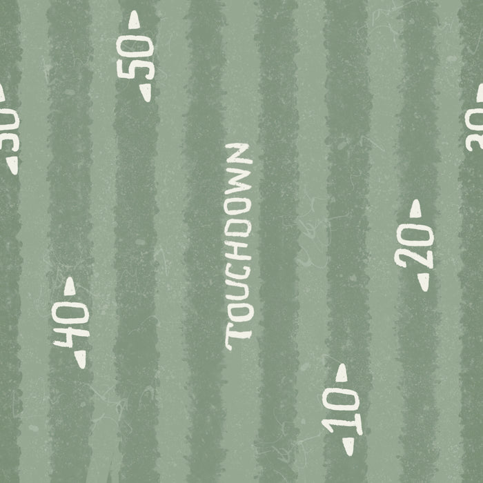 Dark sage touchdown stripe