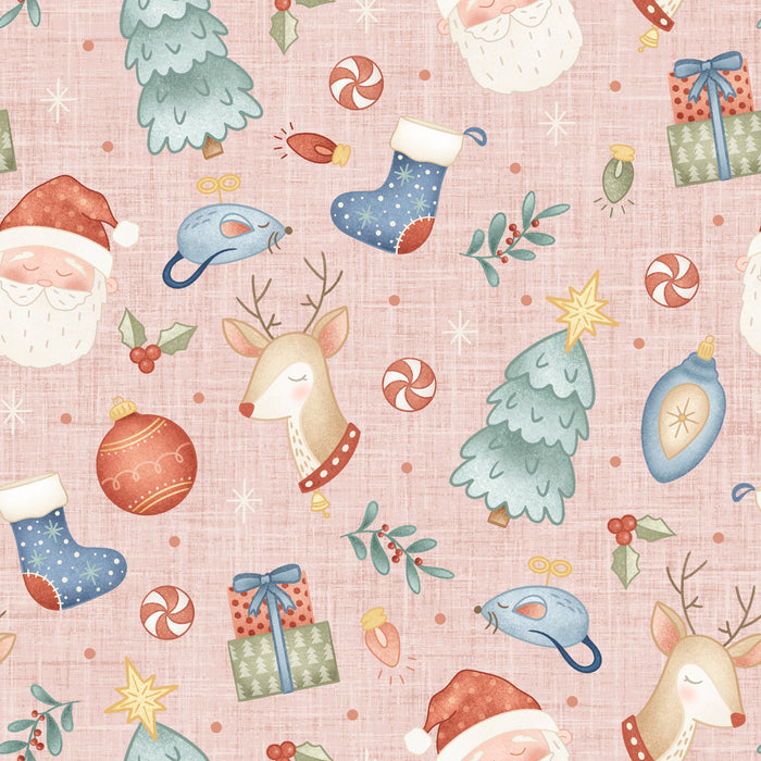 The Night Before Christmas Pink