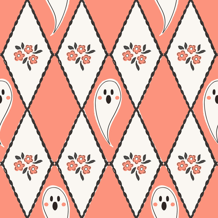 Diamond Ghost Floral Orange-01