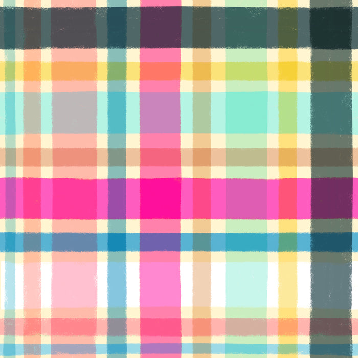 Dockside plaid-lt yellow multi