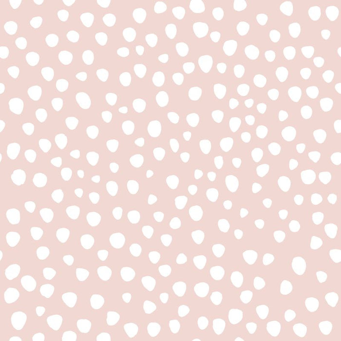 Barely Blush Speckled Dots
