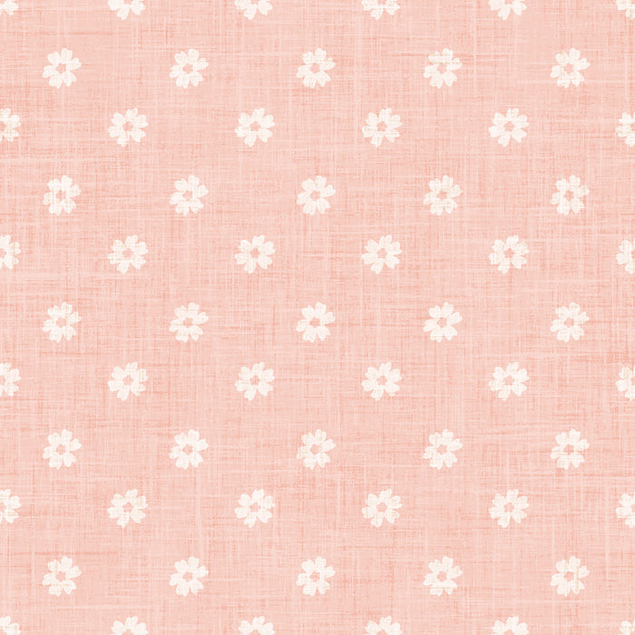 Farmyard Flower Dot Pink