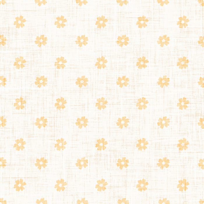 Farmyard Flower Dot Yellow