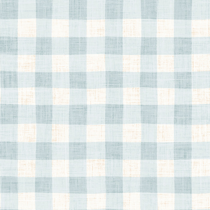 Farmyard Gingham Blue