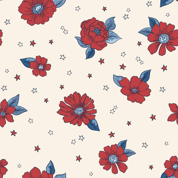 Firecracker Blooms Cream8