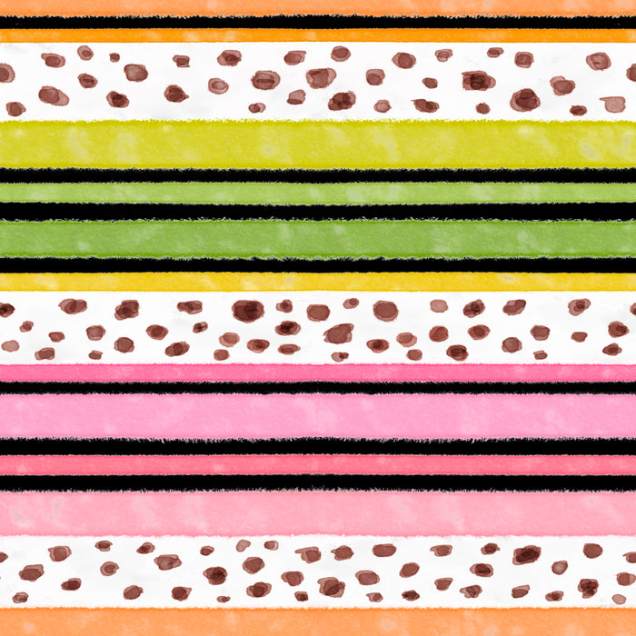 Freckled stripe black