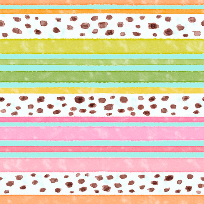 Freckled stripe poolside turquoise