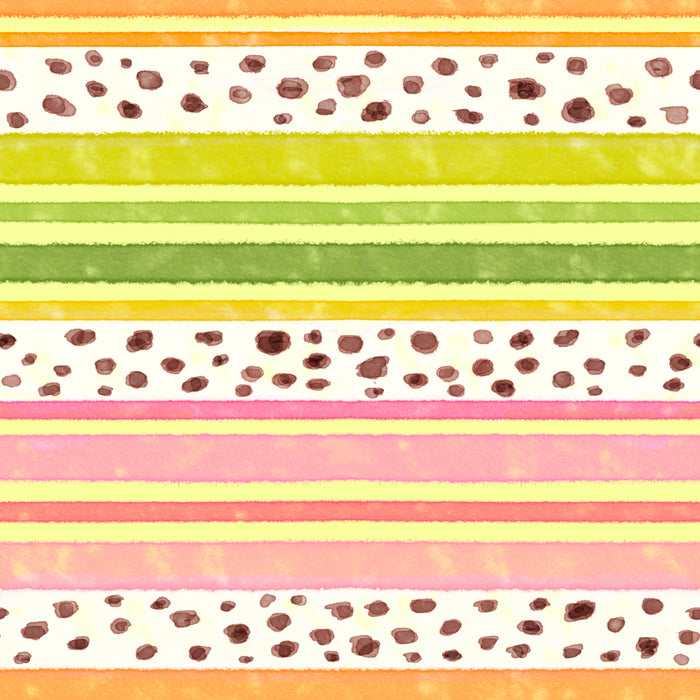 Freckled stripe sunshine yellow